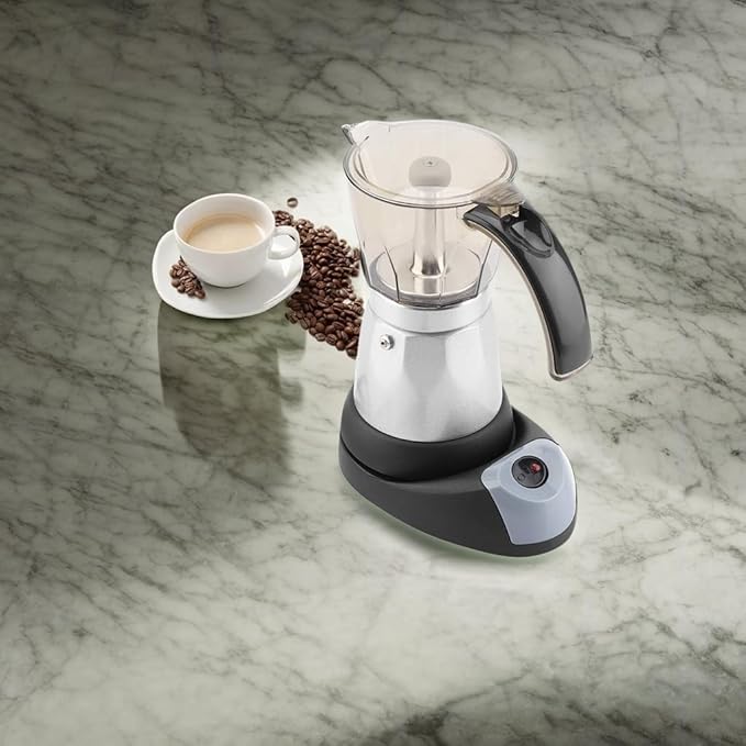 Yosoo 300ml/6 Cup Electric Coffee Maker - Detachable Coffee Pot 480W 220V Home Kitchen Appliance Brews Coffee Easy to Clean and Maintain
