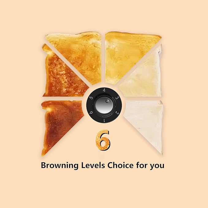 Clivia Commercial Toaster for Restaurant 4 Slice ToasterCommercial Bread Heating Machine Automatic Pop-UpStainless Steel Bread OvensSilver