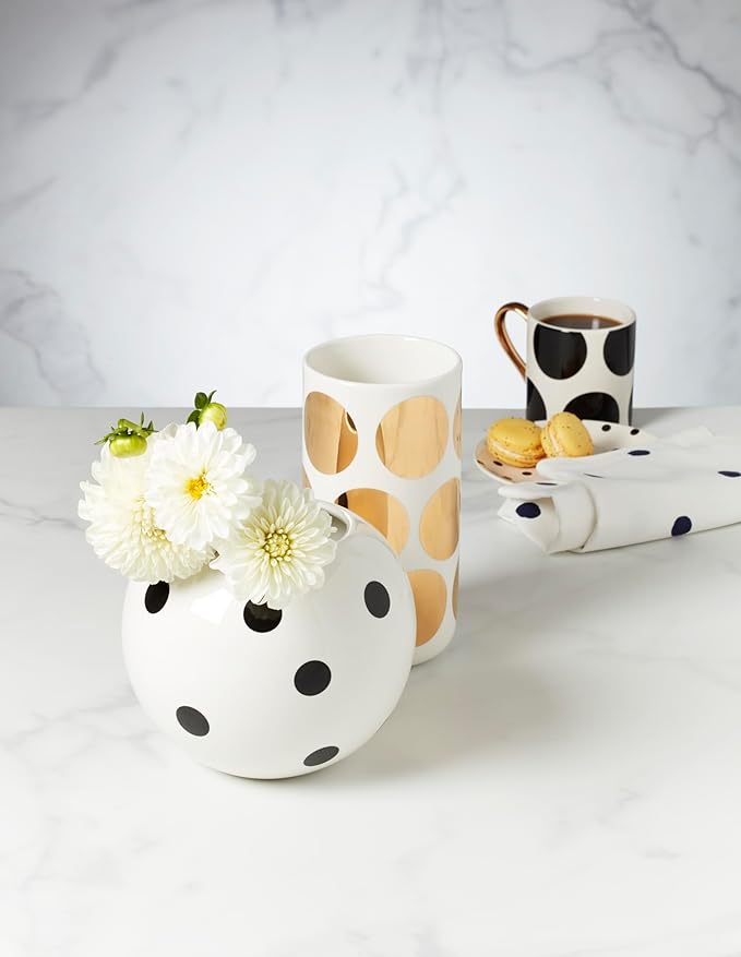 Kate Spade New York Dot Rose Bowl 2.62 White