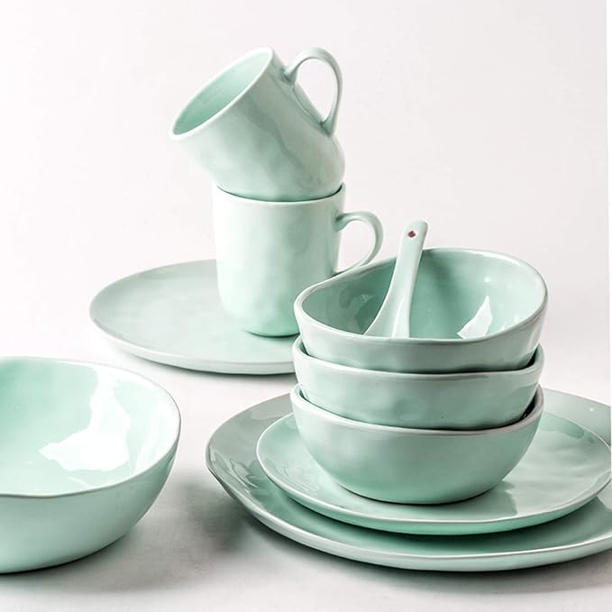 Palace Style Chip Resistant Dinnerware Fine Dinnerware Sets Dinner Plate Porcelain Dinnerware Sets