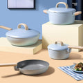 Non Stick Pot Set Four Piece Kitchen Pot Combination Cooker and Kitchenware Cookware Set Cooking Pots Set