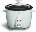 COOK WITH COLOR 6 Cup Rice Cooker 300W - Effortless Cooking and Perfectly Cooks 3 Cups of Raw Rice for 6 Cups of Cooked Rice Sage