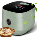 Smart Rice Cooker 3L Slow Cooker and Steame with 9 Cooking Functions 24-Hour Smart Appointment and Dual Bile Dual Mode