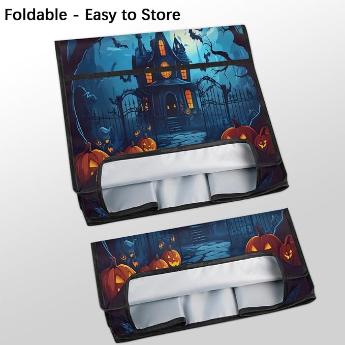 cfpolar Kitchen Aid Mixer Cover Compatible with 6-8 Quarts Halloween Spooky Decorate Stand Mixer Cover Kitchen Aid Mixers Accessories Appliance Organizer Bag Dust Covers with Zipper Pocket