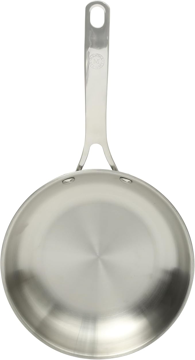 Martha Stewart Castelle 8 Stainless Steel Frying Pan Non Toxic Fry Pan Skillet
