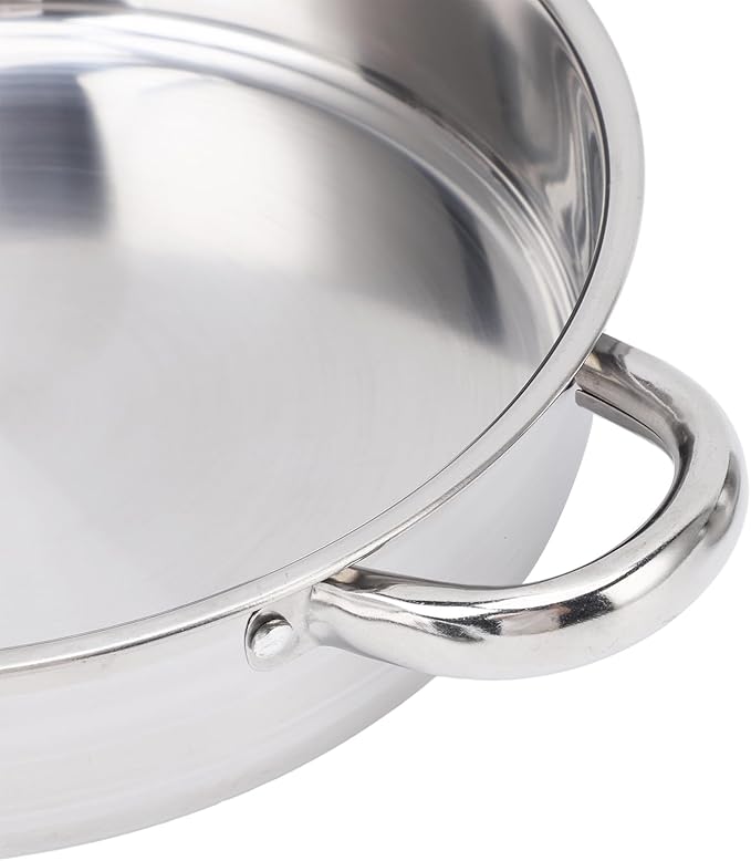 Premium 6 Piece Stainless Steel Pots Pans Set High Temperature Proof Single Handle Soup Pot Frying Pan Milk Pan Easy to Wash Kitchen Cooking Utensils Set with Lids