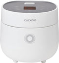 CUCKOO Micom Rice Cooker 6-Cup Uncooked / 12-Cup Cooked with Nonstick Inner Pot Versatile Rice Maker with 9 Menu Options Fuzzy Logic Technology Auto Clean Quick Rice Mode White (CR-0675FW)