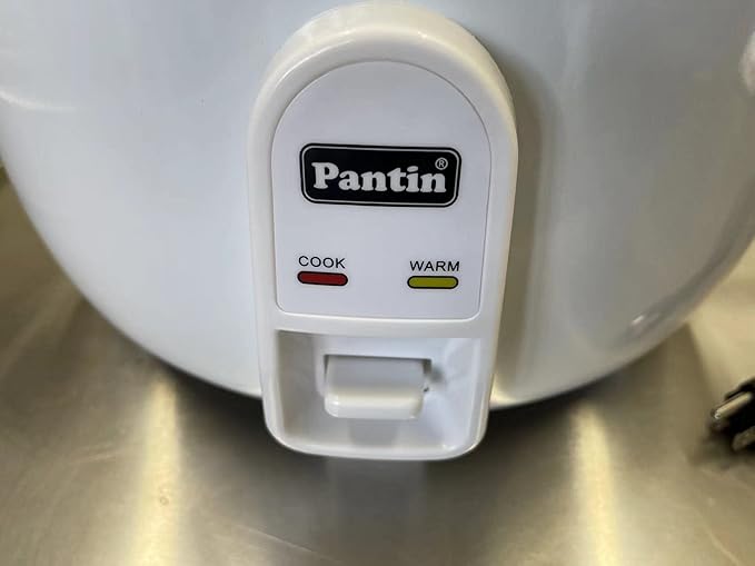 Pantin Commercial Electric Rice Cooker – 20 Cups Raw / 40 Cups Cooked Capacity w/Measuring Cup &amp Scoop – High-Efficiency Large Rice Cooker Commercial Rice Cooker for Restaurants Hotels and Cateri
