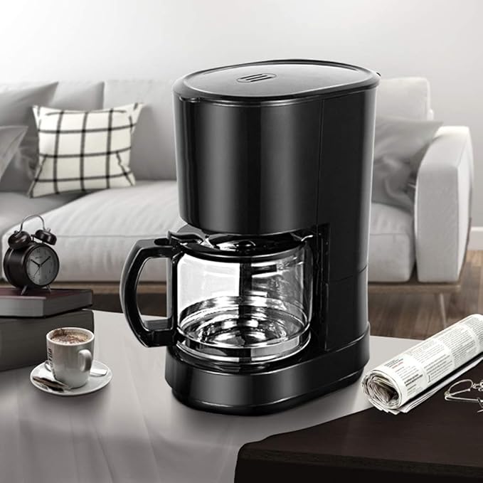Coffee Machine Household Small Full Semi-Automatic Drip Maker 1 Person-2