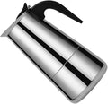 Style Coffee Pot Rapid Stovetop Brewer Stainless Steel Pressure Controlled Make Cappuccino Latte for Home Office