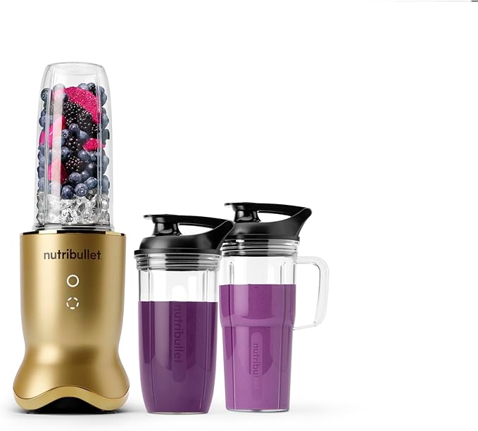 nutribullet Ultra Personal Blender NB50500BR 32 oz Brass (Renewed)