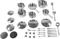 Stainless Steel Cookware Set 6 Pieces Pots and Pans Set Induction Kitchen Cookware with Lid for Home Kitchen and Utensil