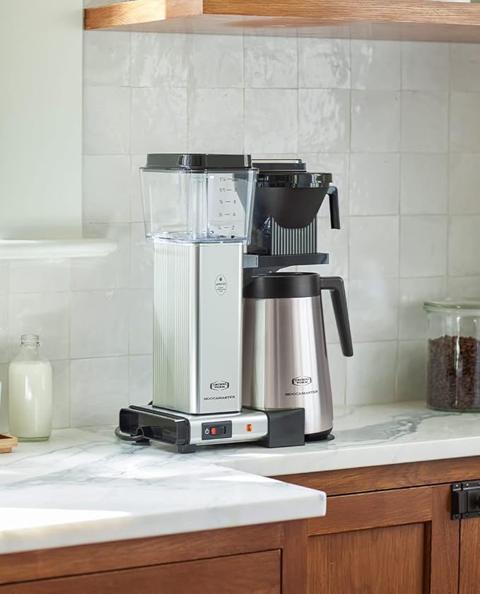 Technivorm Moccamaster 79312 KBGT Coffee Brewer 40 oz Polished Silver