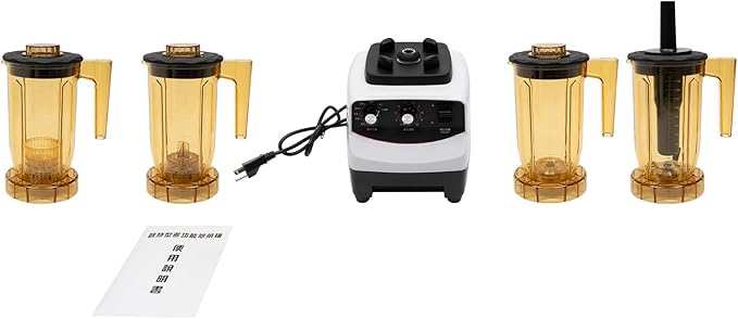 Tea Brewing Machine Bubble Tea MachineVersatile Food BlenderHeavy Duty Commercial Grade Blender Mixer Juicer High Power Food Processor Ice Smoothie Bar Fruit Blender