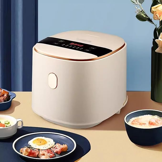 GRFIT Electric Rice Cooker Household Rice Cooker Touch Screen Intelligent Aluminum Non-Stick Rice Cooker