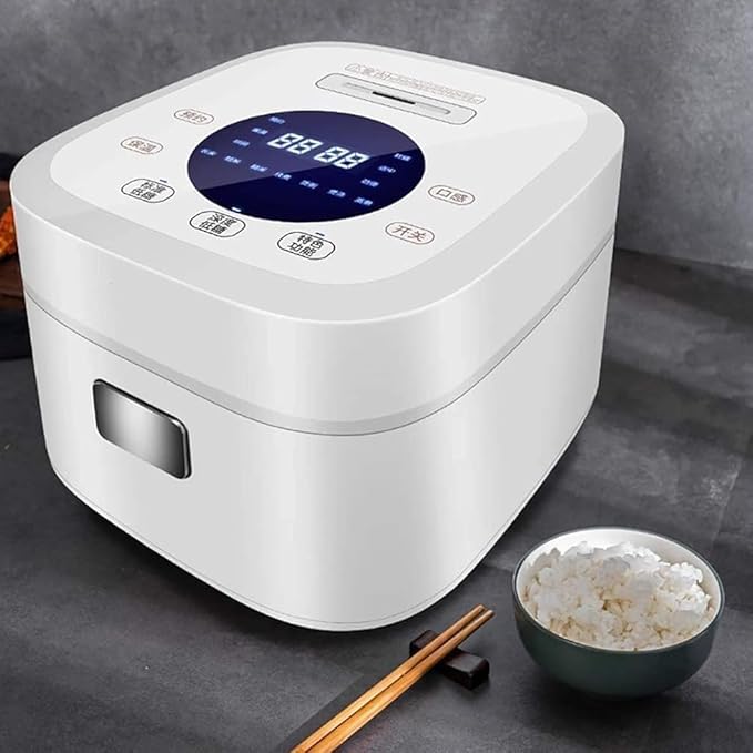 Low Sugar Rice Cooker - 3L Home Multi-Function Fully Automatic Non-Sticking Inner Lined Separated Rice Soup Perfect for 2-4 People
