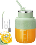 800 - Portable Blender 2025 New Portable Blender with 28oz Cup Lid Straw and Shoulder Strap for Traveling Outdoor Gym Office (Green)