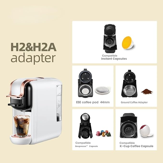 Coffee Machine Spare Parts Capsule Holder Compatible with HIBREW H2B&ampH2A 514 caffitaly Coffee Maker Part(Type 2)