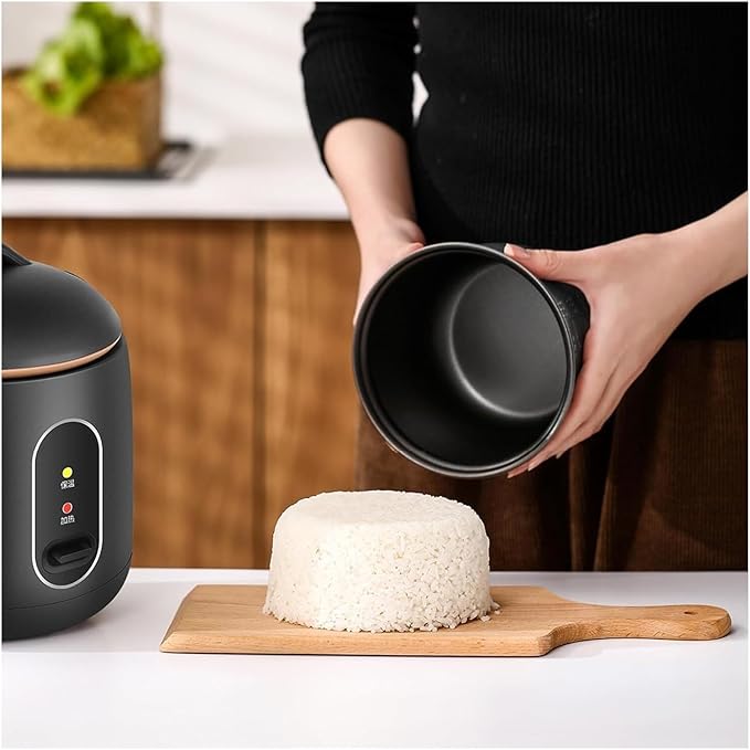 Electric Pressure Cooker Commercial Rice Cooker 1.2L Detachable Non-Stick Rice Cooker Heat Preservation Function Smart Automatic