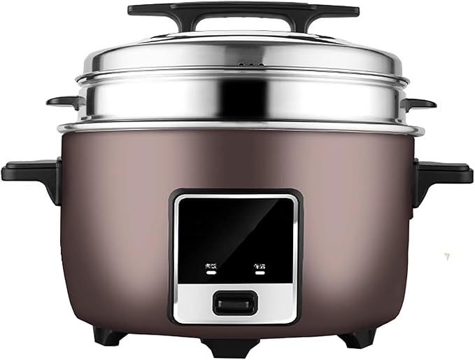 Large Capacity Commercial Rice Cooker &amp Warmer with Nonstick Inner PotSteamerfor RestaurantsHotels.Company CafeteriaConstruction Site Rice Cooker18L-2500W18L-2500W