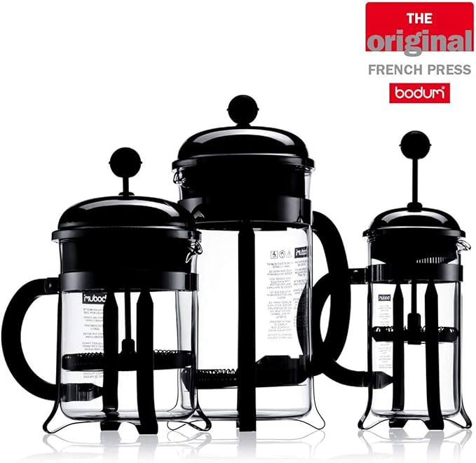 BODUM Chambord 3 Cup French Press Coffee Maker Copper 0.35 l 12 oz