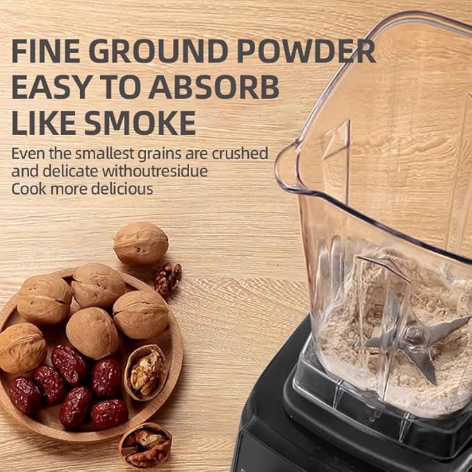 Professional Blender 2400W High Speed Countertop Blender with two 68oz / 2L BPA-Free Jars 25000 RPM Powerful Smoothie Blender for Ice Crushing Frozen Fruit &amp Kitchen Use