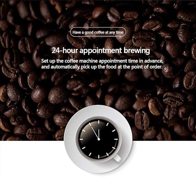 Filter Coffee Machine 1.5L Capacity Coffee Machine Drip Fully Automatic Home American Coffee Machine