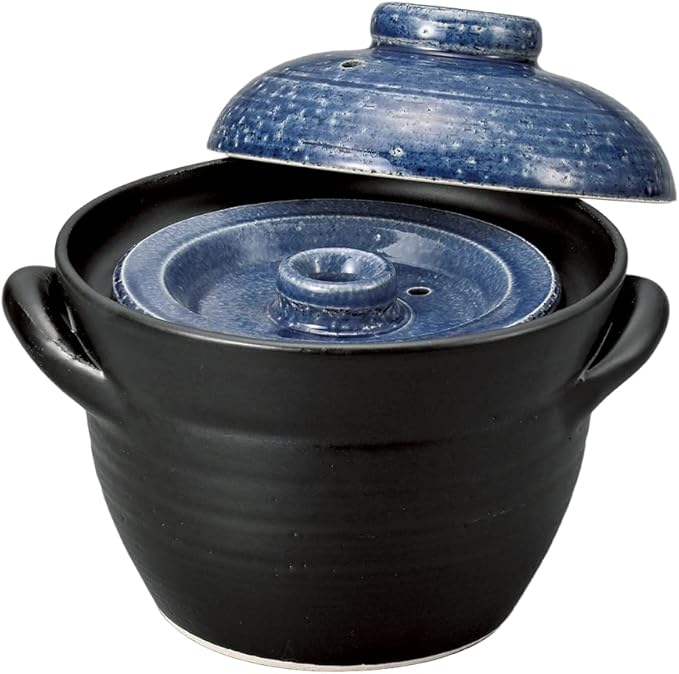 Fluffy Lapis Rice Cooker 2 Cups 6.8 x 8.2 inches (17.2 x 20.8 cm)] | Pot Supplies