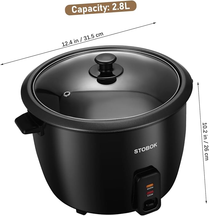 Electric Rice Cooker Multi-functional Grain Cooker for Rice Porridge Stews Household Kitchen Appliance with US Plug and Automatic Keep Warm Function Compact Design for Dorms and