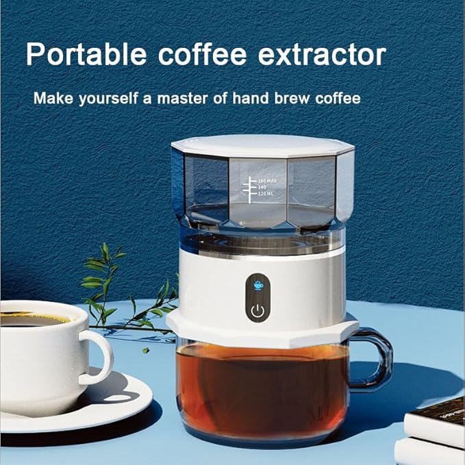 Mini Portable Pour-Over Coffee Maker Enjoy Hand-Brewed Coffee Anytime Anywhere Compact and Lightweight Easy Brewing