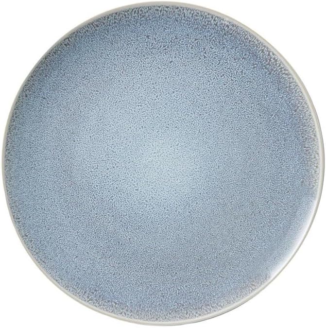 Round Stoneware 16-Piece Dinnerware Set Home Centerpiece Tableware Set