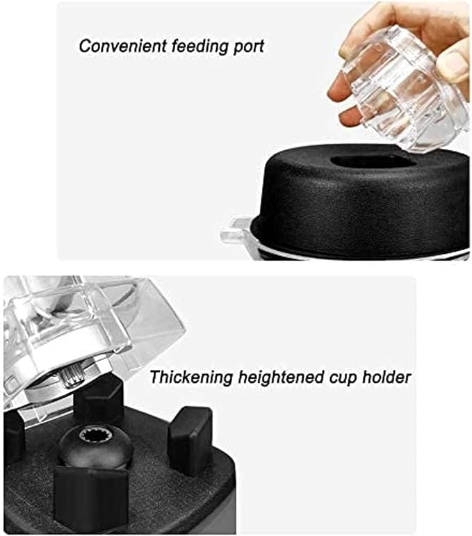 Large Capacity 2.2L Ice Blender Countertop Blender 1000W High Power High Speed Blender Built-in Timer Smoothie Maker