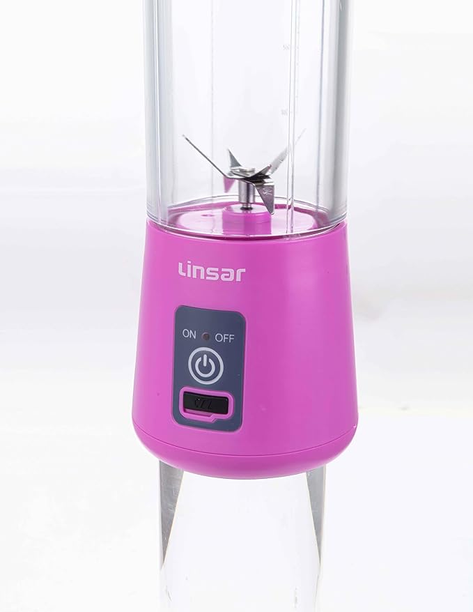 Purple Portable Blender for Shakes and Smoothies with Durable Stainless Steel Blades for Powerful Blending Performance USB Rechargeable for Office Gym Kitchen and travel