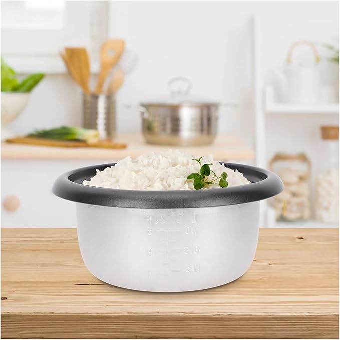 Compatible For Non Stick Rice Cooker Liner Alloy Material Electric Accessories Cooking Pot Inner Kitchen Cookware Parts(23.5x18.5cm)