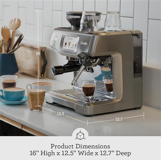 Breville Barista Touch Espresso Machine BES880BTR Black Truffle