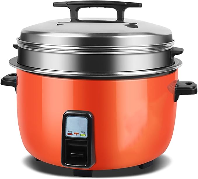 Commercial Electric Rice Cooker Large Capacity Rice Cooker W/Steamer &amp Automatic Insulation Functionfor RestaurantsHotels and Catering Rice Cooker10L10L