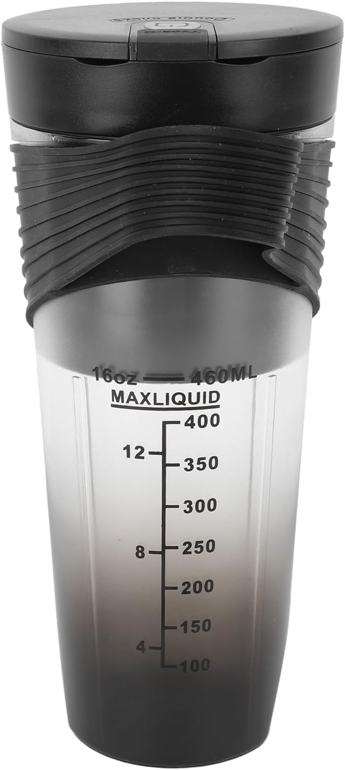 Fockety Portable Blender 460ml Shakes and Smoothies Blender with 6 Ultra Sharp Blades USB Rechargeable 4000mAh Mixer Shake Blender for Home Outdoor