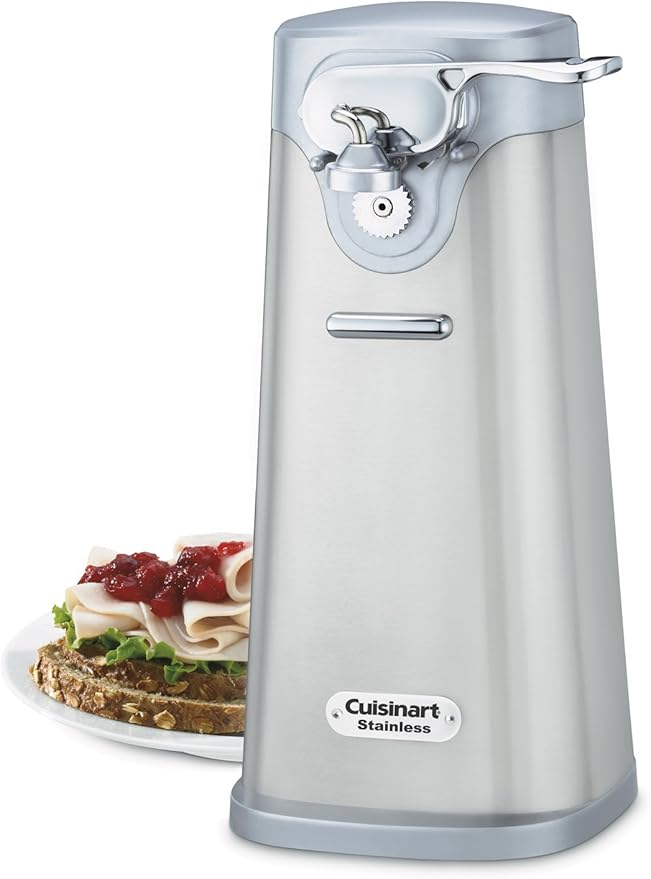 Cuisinart CPT-180P1 Metal Classic 4-Slice toaster Brushed Stainless &amp SCO-60 Deluxe Stainless Steel Can Opener