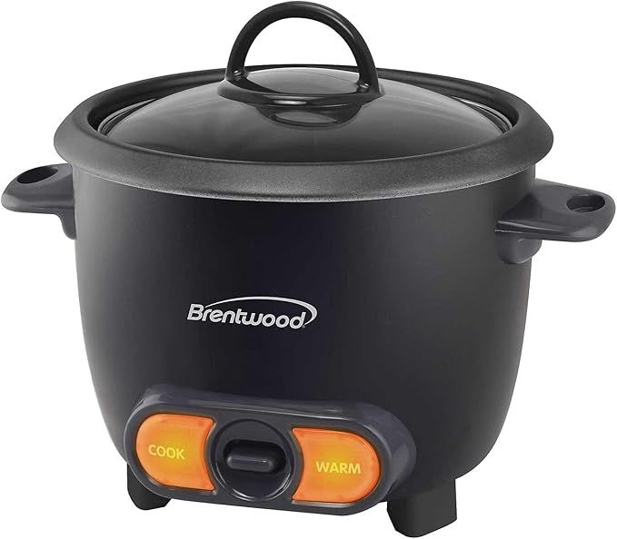 Brentwood TS-506BK Electric Rice Cooker standard Black