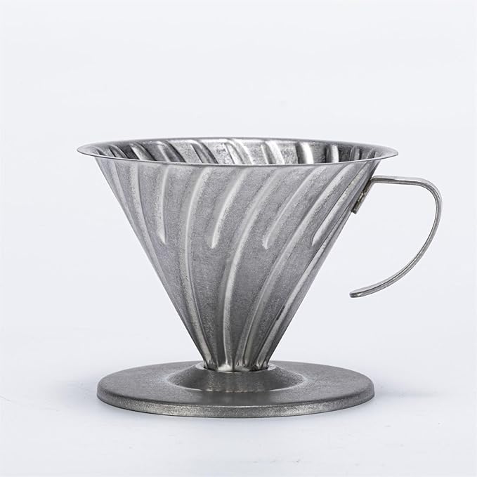 Professional Hand Drip Coffee Maker - 600ml Coffee Dripper &amp Server Perfect Brewing(02)