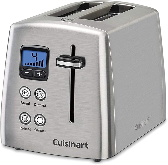 Cuisinart CPT-415P1 Countdown Metal Toaster 2-Slice Brushed Stainless