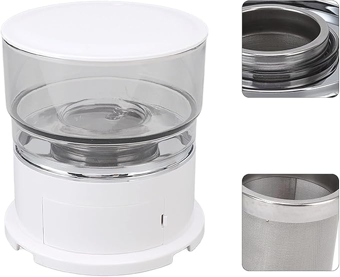 flexman Mini Drip Coffee Maker Battery Powered Portable Automatic Hand Brewing Coffee Maker 160ml Capacity Stainless Steel Coffee Machine for Travel Car Home