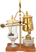 Luxury Balancing Siphon Coffee Maker/BrewerBalance Syphon Coffee Maker Double ColumnEasy to Clean Permanent Filter and Water RetainerB