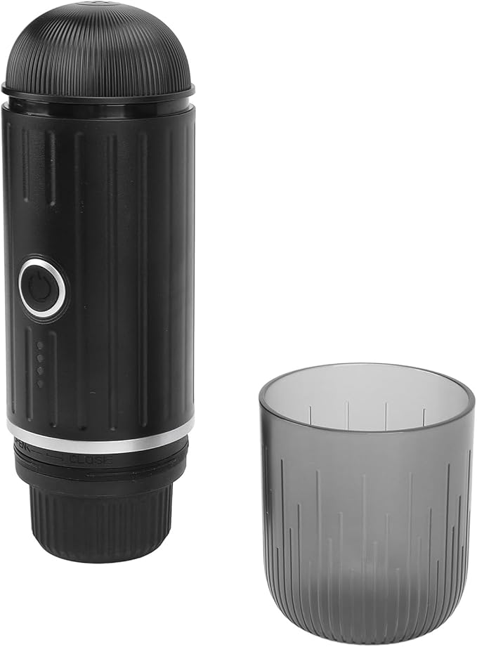 Fabater Portable Coffee Maker 19BAR Pressure Rechargeable 7500mAh Battery Travel Coffee Maker Portable with 2 in 1 Function for Ground and Capsules Automatic