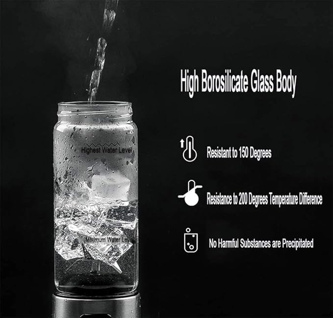 Portable Blender Personal Size Blender for Smoothies Juice and Shakes Mini Blender with Powerful Motor USB Rechargeable for Home Office (Color : Purple) (Purple)