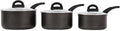 Tower Cerasure Non Stick Saucepans Sets With Lids Stay Cool Handles Graphite 3 Piece Set 16/18/20 cm