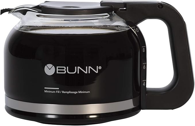 BUNN CSB2B Speed Brew Elite 10-Cup Coffee Maker Black/SST &amp 10 Cup Drip Free Carafe