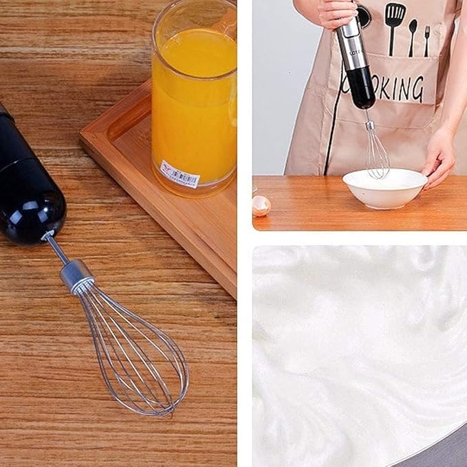 Immersion Hand Blender 2-Speed Stick Blender with Food Grinder BPA-Free ContainerMilk FrotherEgg WhiskPuree Infant Food Smoothies Sauces and Soups