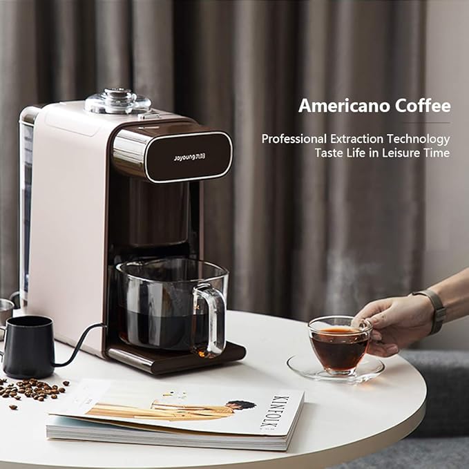 Joyoung DJ10U-K1 Multi-Functional Soy milk Maker 4-in-1 Coffee Maker Juice Maker Electronic Water Kettle No filter Intelligent Preset Capacity Range 300-1000ML