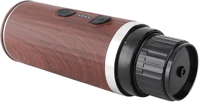 Portable Coffee Maker 80ml 304 Stainless Steel 7500mAh Rechargeable 20bar Extraction Travel Coffee Maker Electric Machine with USB Charging One Button Operation for